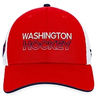 Fanatics Washington Capitals Authentic Pro Rink Trucker Adjustable Hat
