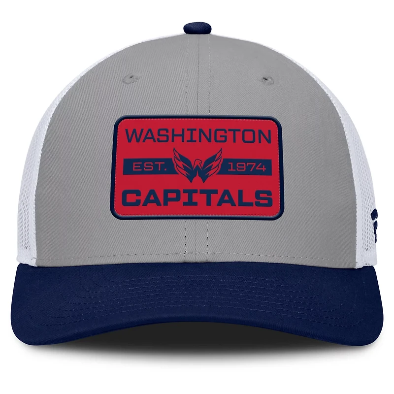 Fanatics Washington Capitals Fundamental Adapt Trucker Adjustable Hat