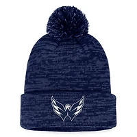 Fanatics Washington Capitals Fundamental Cuffed Knit Hat with Pom