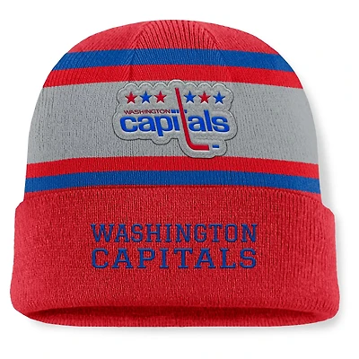 Fanatics Washington Capitals Heritage Varsity Cuffed Knit Hat