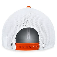 Fanatics /White Anaheim Ducks Fundamental Adjustable Hat