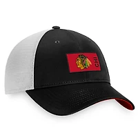 Fanatics /White Chicago hawks Authentic Pro Rink Trucker Snapback Hat