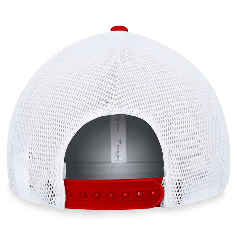 Fanatics /White Chicago hawks Fundamental Adjustable Hat