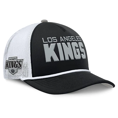 Fanatics White Los Angeles Kings Authentic Pro Rink A-Frame Adjustable Hat