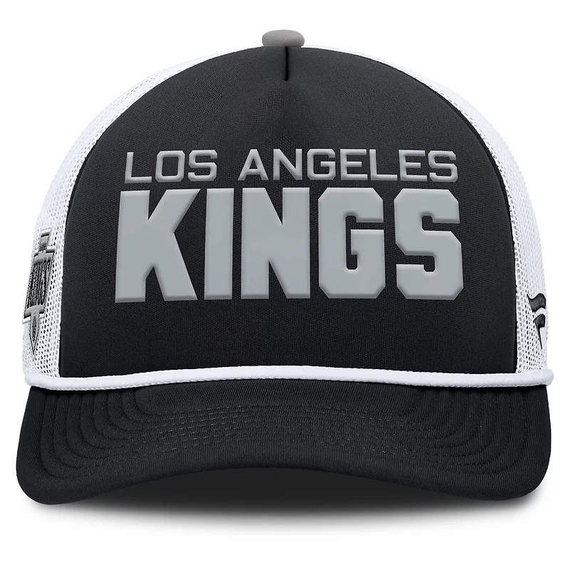 Fanatics White Los Angeles Kings Authentic Pro Rink A-Frame Adjustable Hat