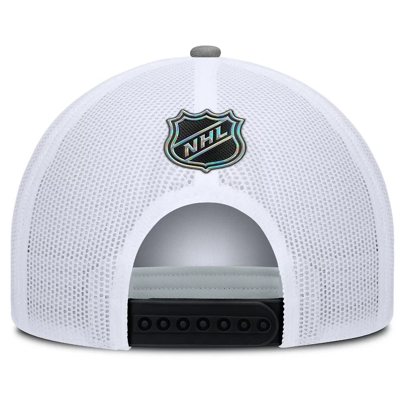 Fanatics White Los Angeles Kings Authentic Pro Rink A-Frame Adjustable Hat