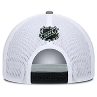 Fanatics White Los Angeles Kings Authentic Pro Rink A-Frame Adjustable Hat