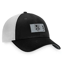 Fanatics /White Los Angeles Kings Authentic Pro Rink Trucker Snapback Hat