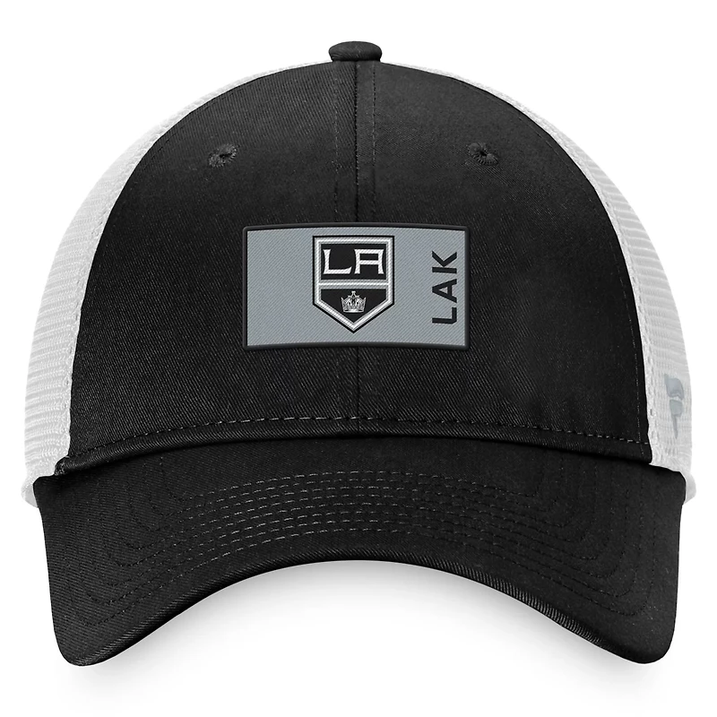 Fanatics /White Los Angeles Kings Authentic Pro Rink Trucker Snapback Hat