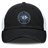 Fanatics White Nashville Predators Averie Trucker Adjustable Hat