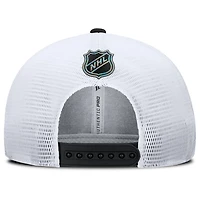 Fanatics White Philadelphia Flyers Authentic Pro Rink Lockup Adjustable Trucker Hat