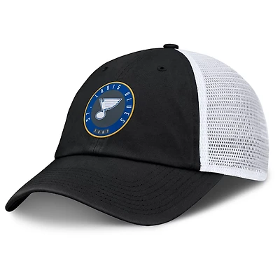 Fanatics White St Louis Blues Averie Trucker Adjustable Hat