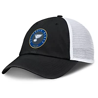 Fanatics White St Louis Blues Averie Trucker Adjustable Hat