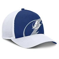 Fanatics White Tampa Bay Lightning Authentic Pro A-Frame Rink Adjustable Hat