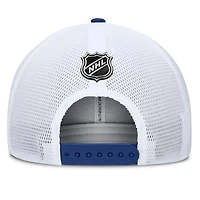 Fanatics White Tampa Bay Lightning Authentic Pro A-Frame Rink Adjustable Hat