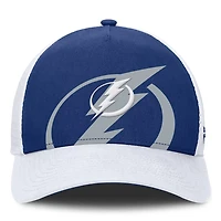Fanatics White Tampa Bay Lightning Authentic Pro A-Frame Rink Adjustable Hat