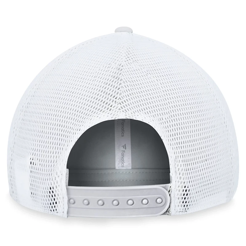 Fanatics /White Toronto Maple Leafs Fundamental Adjustable Hat