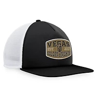 Fanatics /White Vegas Golden Knights Foam Front Patch Trucker Snapback Hat