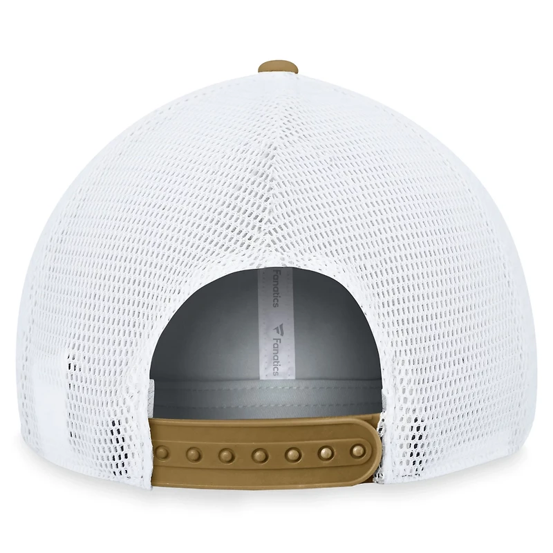 Fanatics /White Vegas Golden Knights Fundamental Adjustable Hat