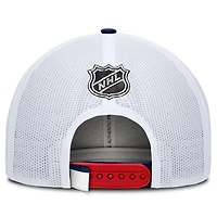 Fanatics White Washington Capitals Authentic Pro Rink Trucker Hat