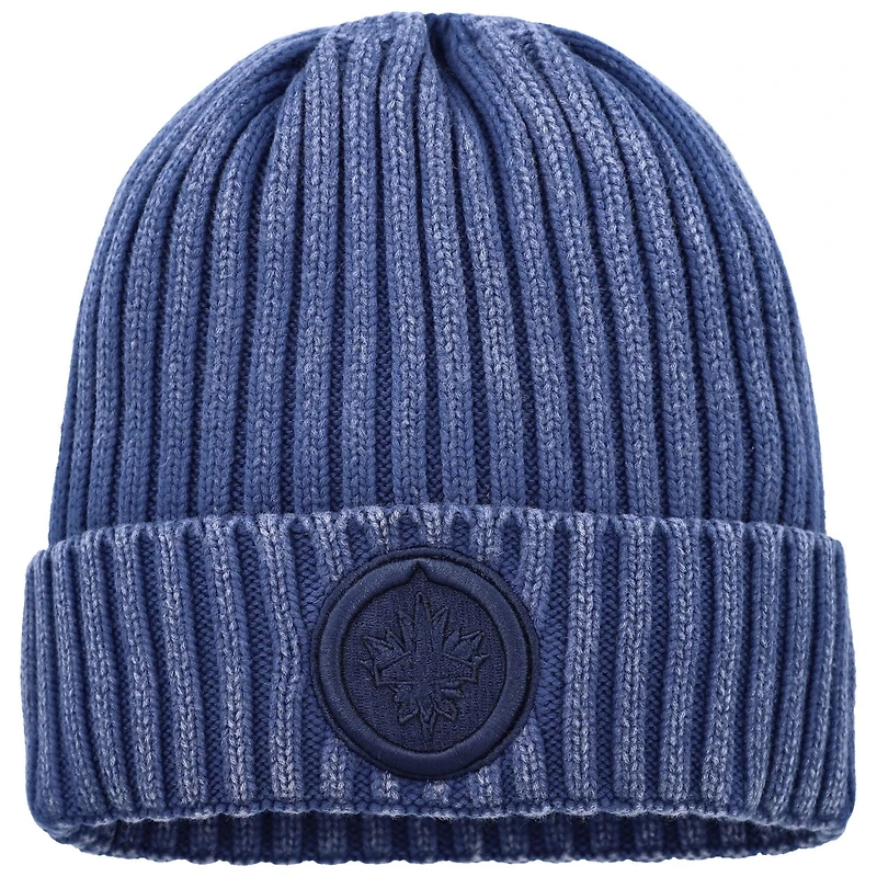 Fanatics Winnipeg Jets Authentic Pro Road Cuffed Knit Hat
