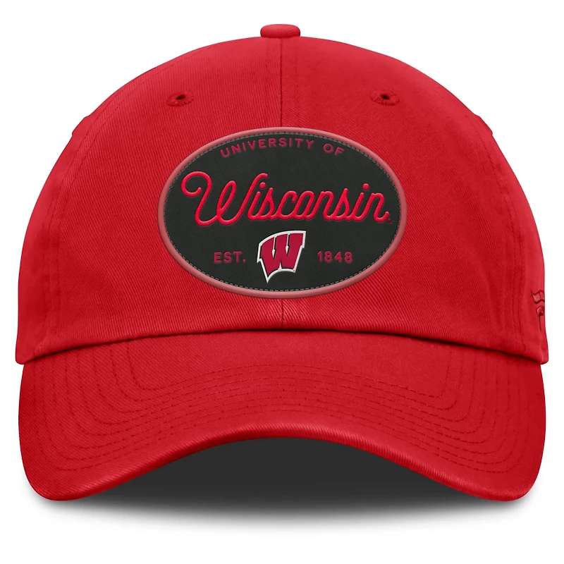 Fanatics Wisconsin Badgers Candid Adjustable Hat