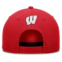 Fanatics Wisconsin Badgers Foul Ball Rope Adjustable Hat
