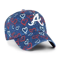 Girls Youth '47 Atlanta Braves Mural Clean Up Adjustable Hat