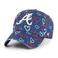 Girls Youth '47 Atlanta Braves Mural Clean Up Adjustable Hat