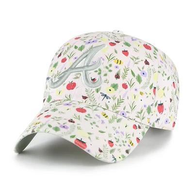 Girls Youth '47 Light Atlanta Braves Posey Clean Up Adjustable Hat
