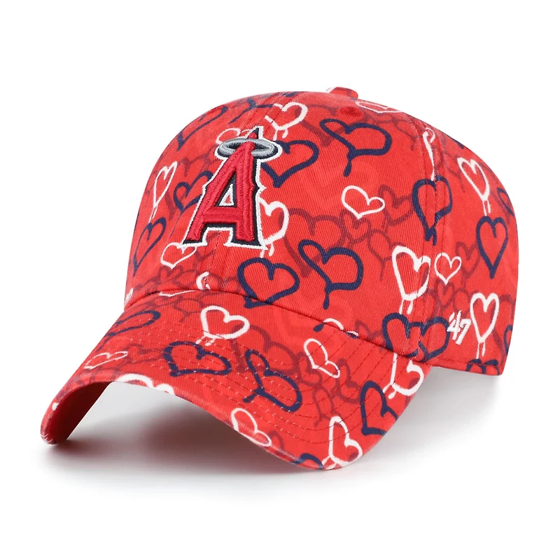 Girls Youth '47 Los Angeles Angels Mural Clean Up Adjustable Hat