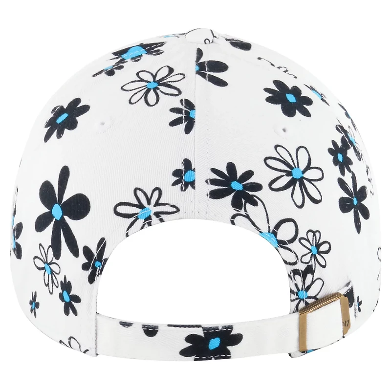 Girls Youth '47 Miami Marlins Daisy Delight Clean Up Adjustable Hat
