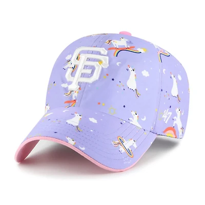 Girls Youth '47 San Francisco Giants Unicorn Clean Up Adjustable Hat