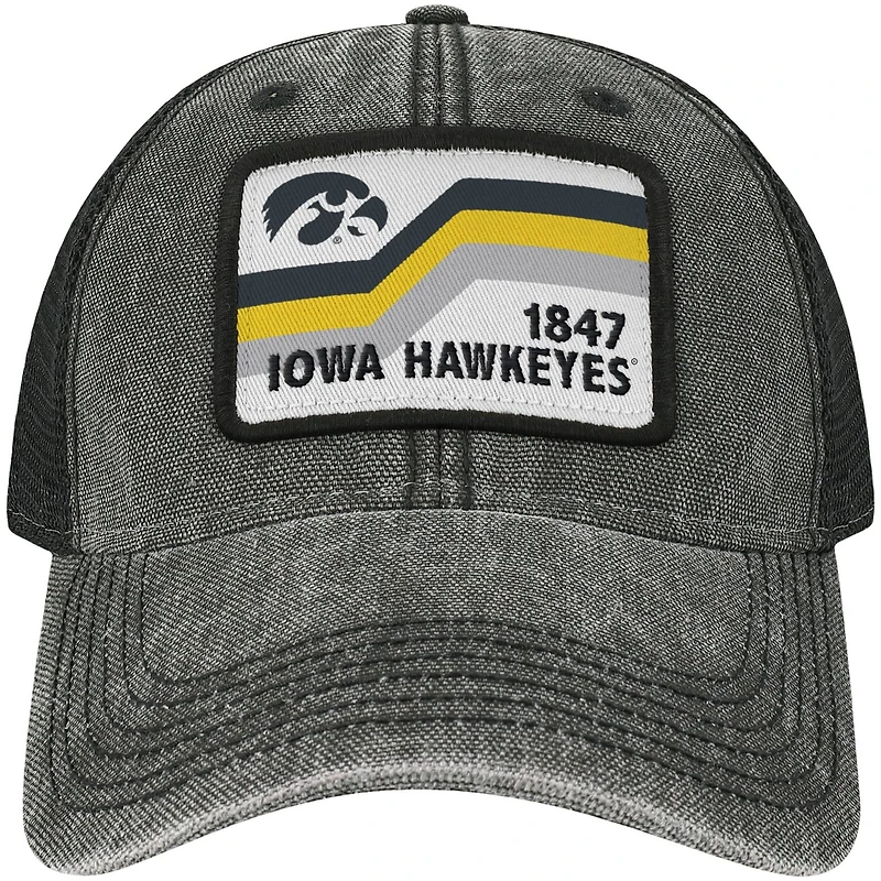 Iowa Hawkeyes Sun  Bars Dashboard Trucker Snapback Hat