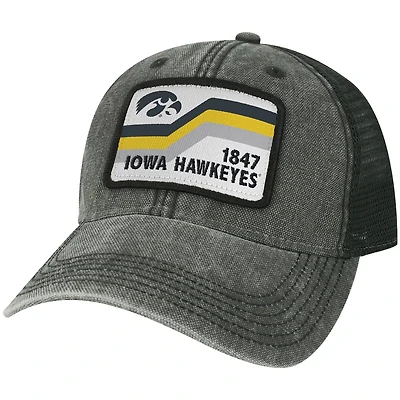 Iowa Hawkeyes Sun Bars Dashboard Trucker Snapback Hat