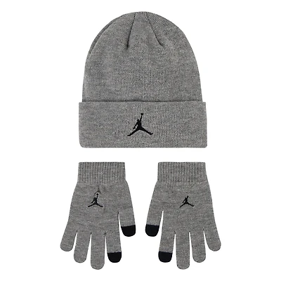 Jordan Boys' Essential Beanie and Gloves Set