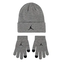 Jordan Boys' Essential Beanie and Gloves Set