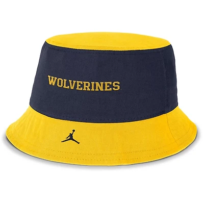 Jordan Brand Maize Michigan Wolverines Apex Bucket Hat