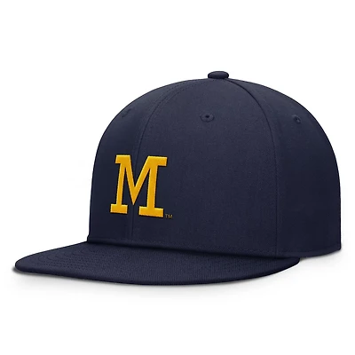 Jordan Brand Michigan Wolverines 2024 Sideline Coaches Fitted Hat