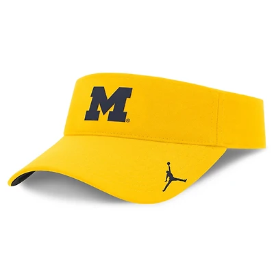 Jordan Brand Michigan Wolverines Ace Performance Adjustable Visor