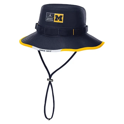 Jordan Brand Michigan Wolverines Apex Swoosh Boonie Hat