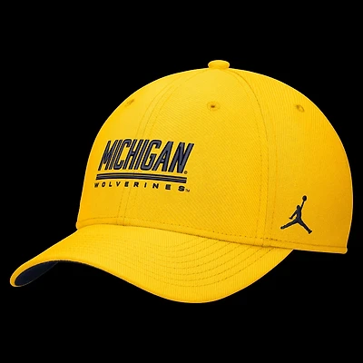 Jordan Brand Michigan Wolverines Game Day Rise Swooshflex Hat