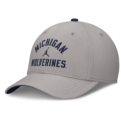 Jordan Brand Michigan Wolverines Rise Prep Performance Flex Hat