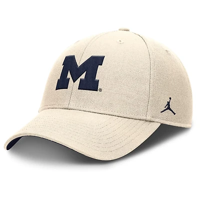 Jordan Brand Michigan Wolverines Rise Primetime Performance Trucker Adjustable Hat