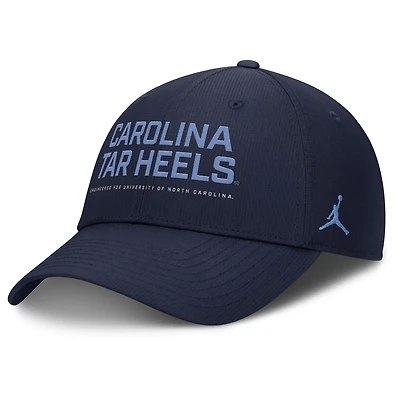 Jordan Brand North Carolina Tar Heels 2025 On-Field Gameday Club Adjustable Hat