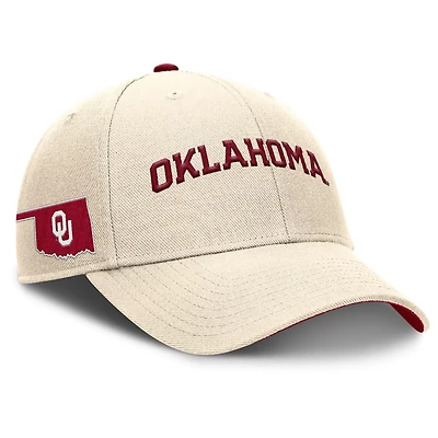 Jordan Brand Oklahoma Sooners Primetime Rise Adjustable Hat