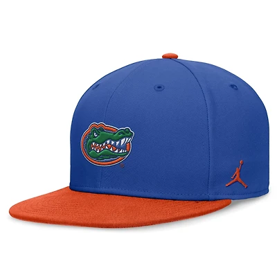 Jordan Brand Orange Florida Gators Team Logo Performance Fitted Hat