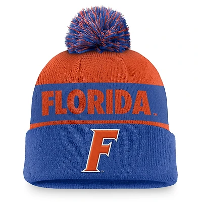 Jordan Brand /Royal Florida Gators Primetime Peak Cuffed Knit Hat with Pom