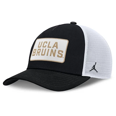 Jordan Brand White UCLA Bruins 2025 On-Field Rise Patch Trucker Adjustable Hat