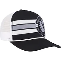 Legacy Athletic West Virginia Mountaineers Built on Bravery Running Circle Trucker Adjustable Hat